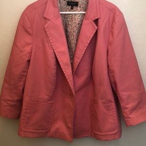 Talbots Pink Blazer